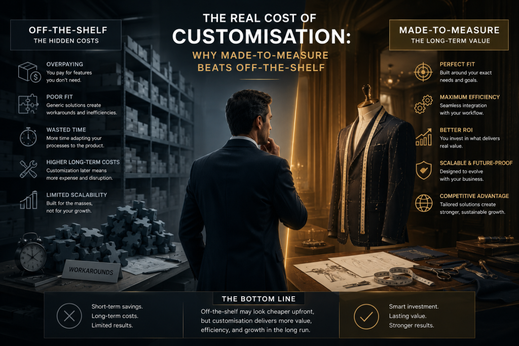 The Real Cost of Customisation Why Made-to-Measure Beats Off-the-Shelf